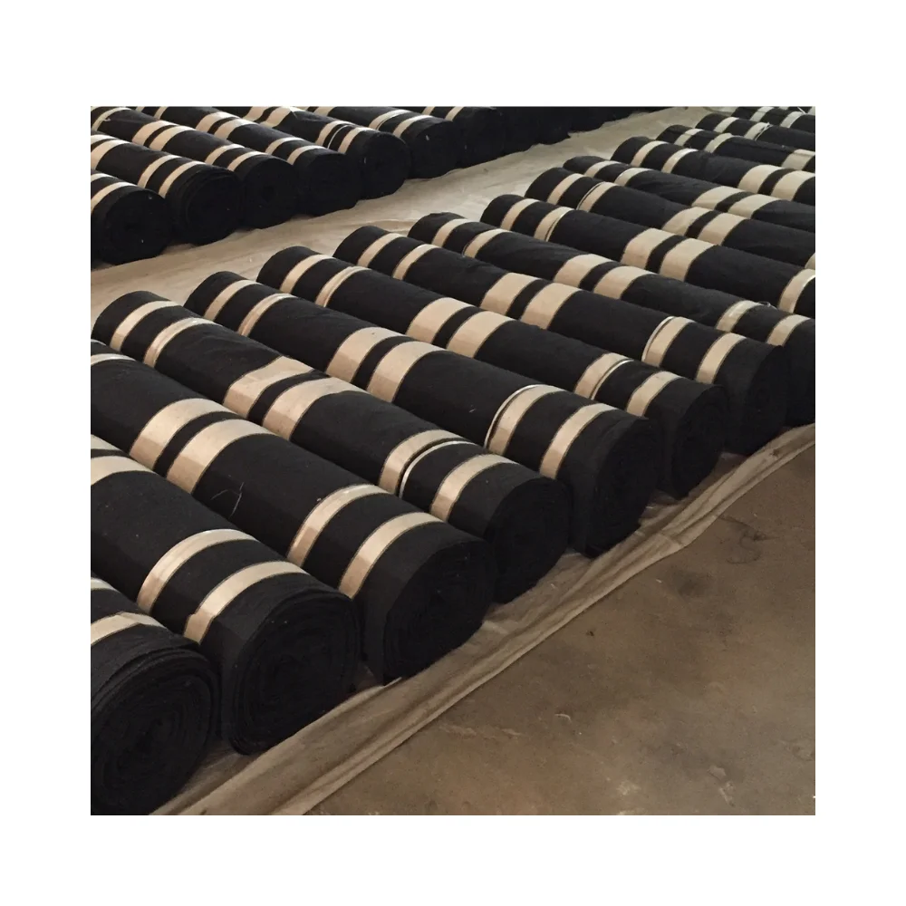 Good Quality Black And White Stripe Waterproof Canvas Fabric Tent Canvas Tarpaulins Windbreaker Canvas Side Walls Desert Camping