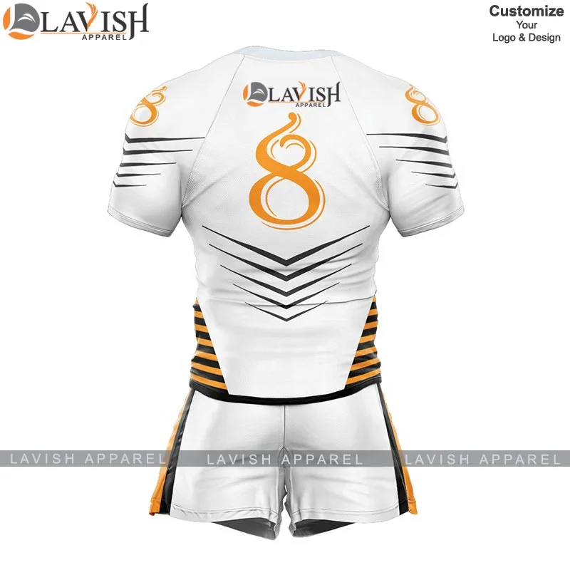 Oem изготовленная на заказ американская униформа для регби высокое качество полностью растягивающаяся команда комплект спортивной одежды от Lavish Apparel