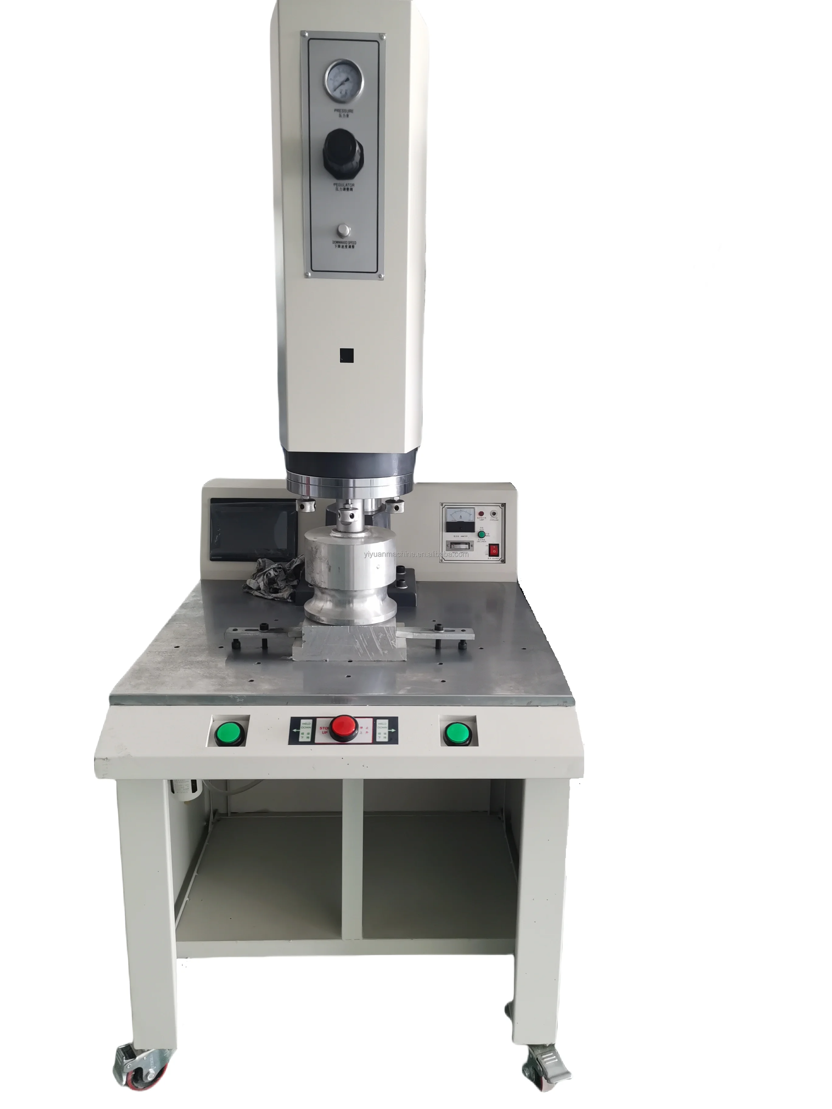 New Used PP Filter Cup Spin Welder Waterproof Filter Spin Friction Welding Nylon Plastic Heating Function Friction Machine