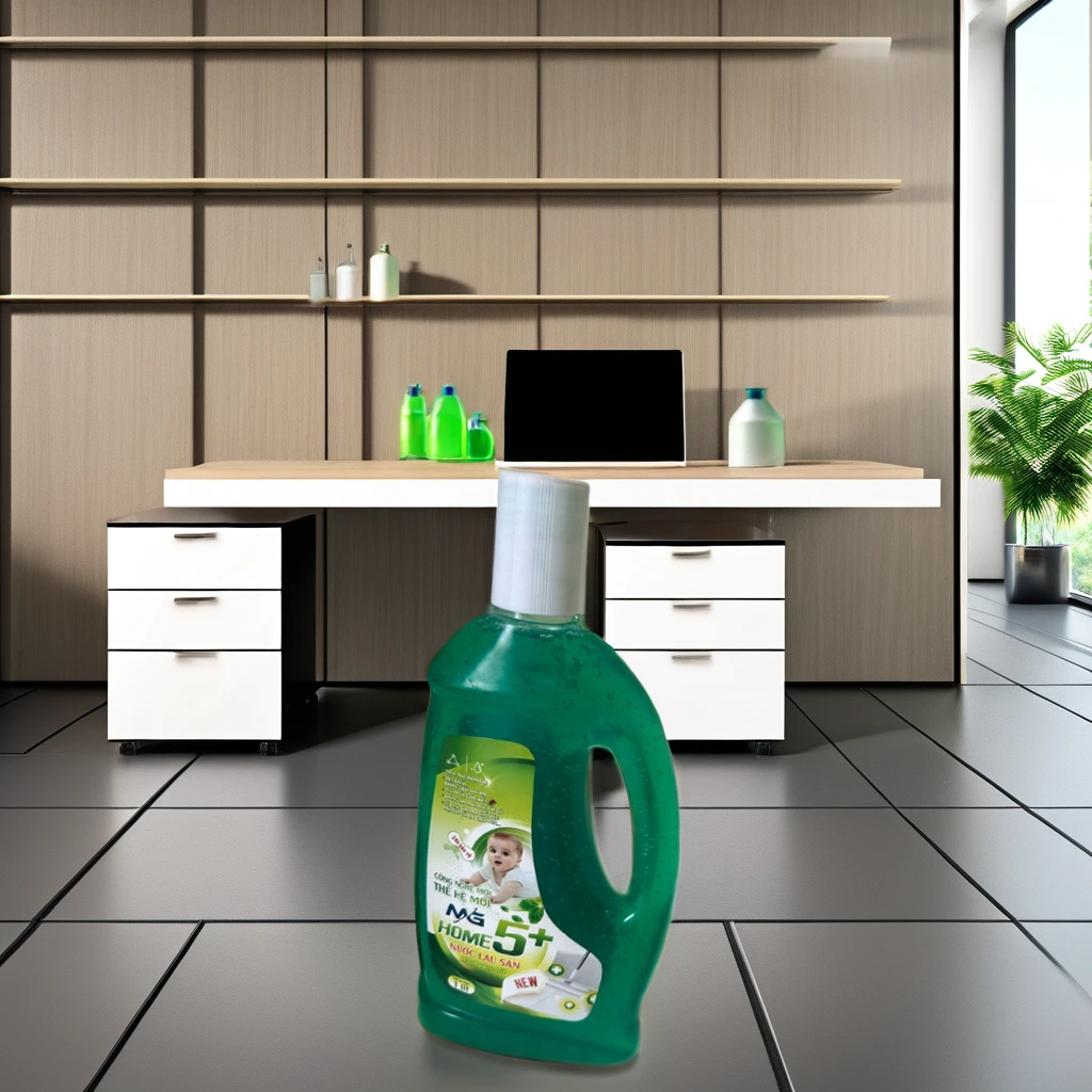 New technology floor cleaner quickly cleans stains and shines like new  Floor cleaning soap is safe for children