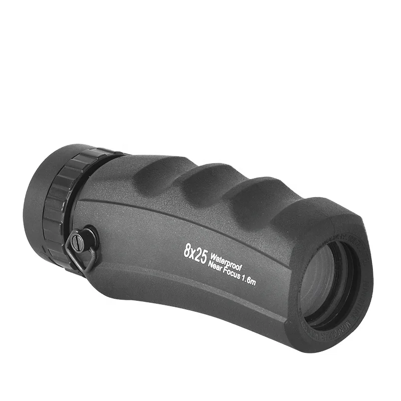 YJT0825D pocket HD waterproof handheld monocular 8x25 professional optical for hiking