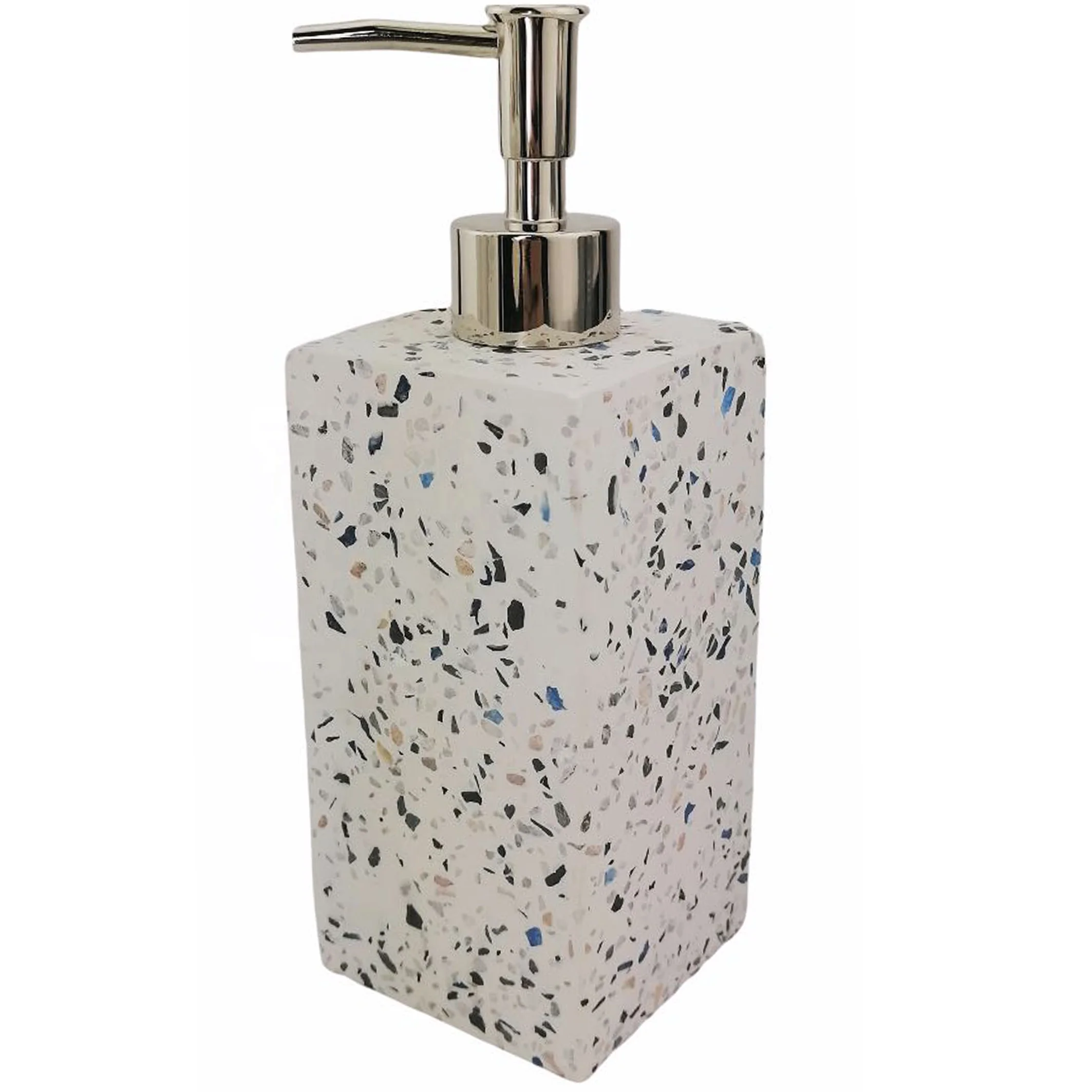 Terrazzo effect Resin Soap Dispenser - Bathroom Accessories