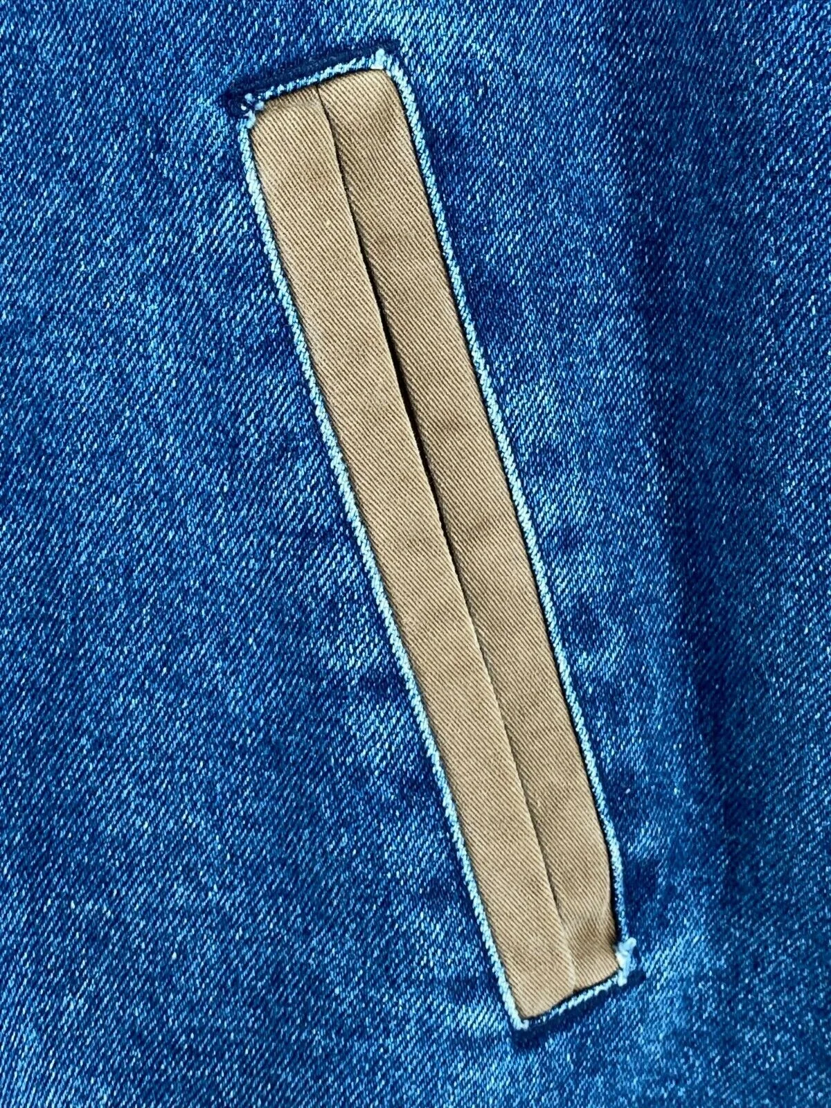 Denim jeans Varsity Bomber Blue Jean jacket