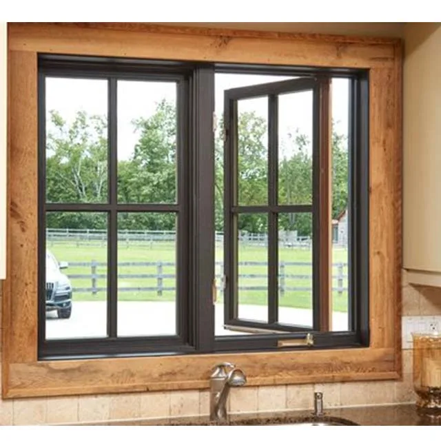 JBDhome Inward Opening Aluminium Casement Window with Screen: 4 Conventional Outward Opening Casement Windows