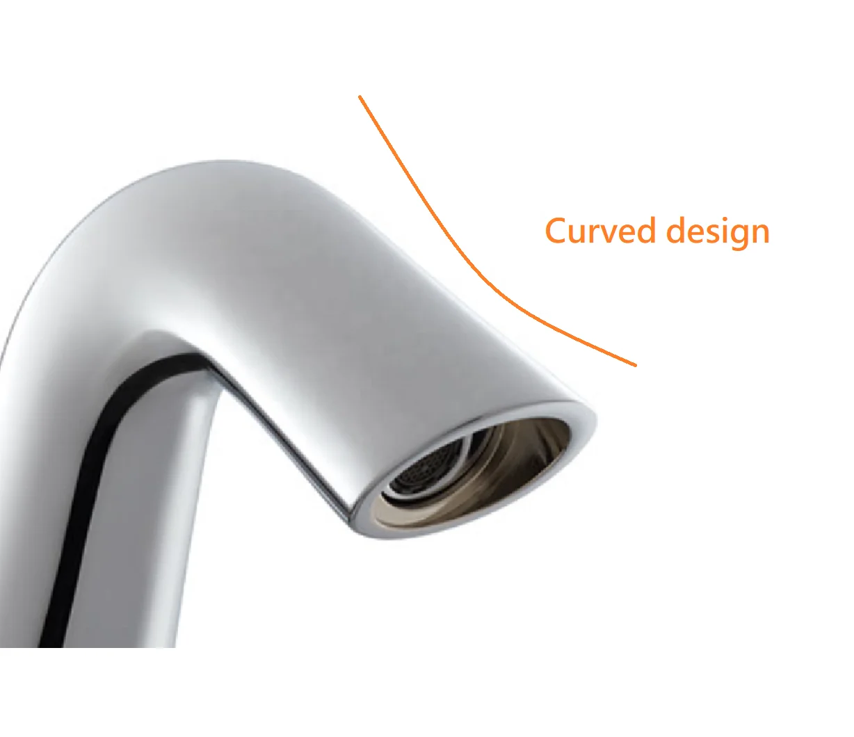 2024 Modern design Electronic Water Saving deck mounted Automatic Sensor Faucet touchless concealed sensor DC AC available