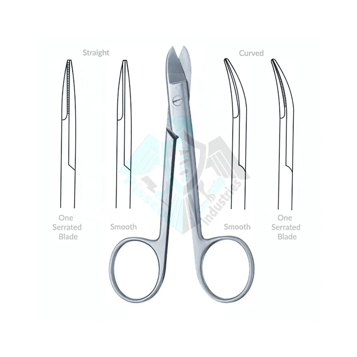 Top Manufacturer Pissco For BeeBee Wire Cutting Scissor Size 10.5 12 cm Japanese Material Stainless Steel