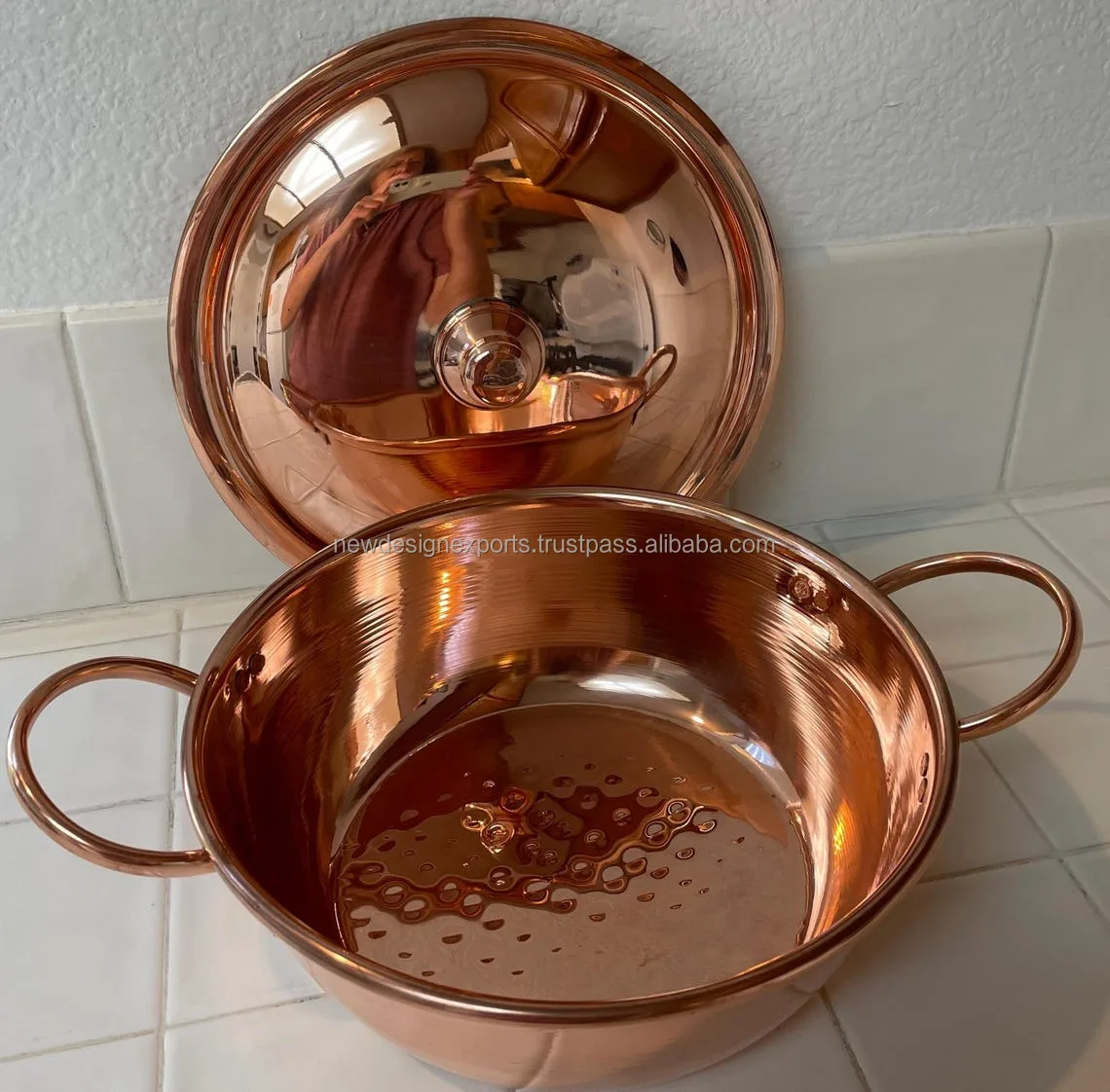 Handmade Pot Casserole Dish with Lid
