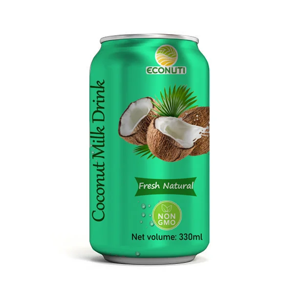 RTD Fresh Coconut Milk Vinam brand Vegan product Can 240ml High delicious quality for wholesale export