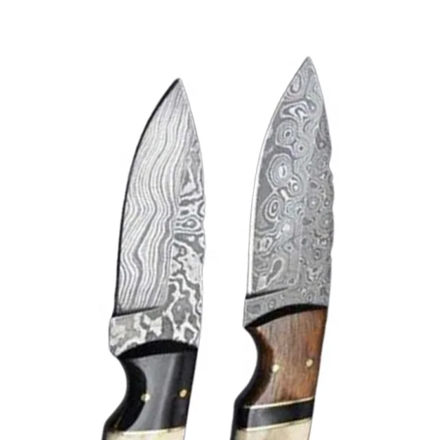 Custom Handmade Kitchen Knife Damascus   Steel  High Quality  Kitchen Chef Knife Vegetable Cutting Knife  With Cover