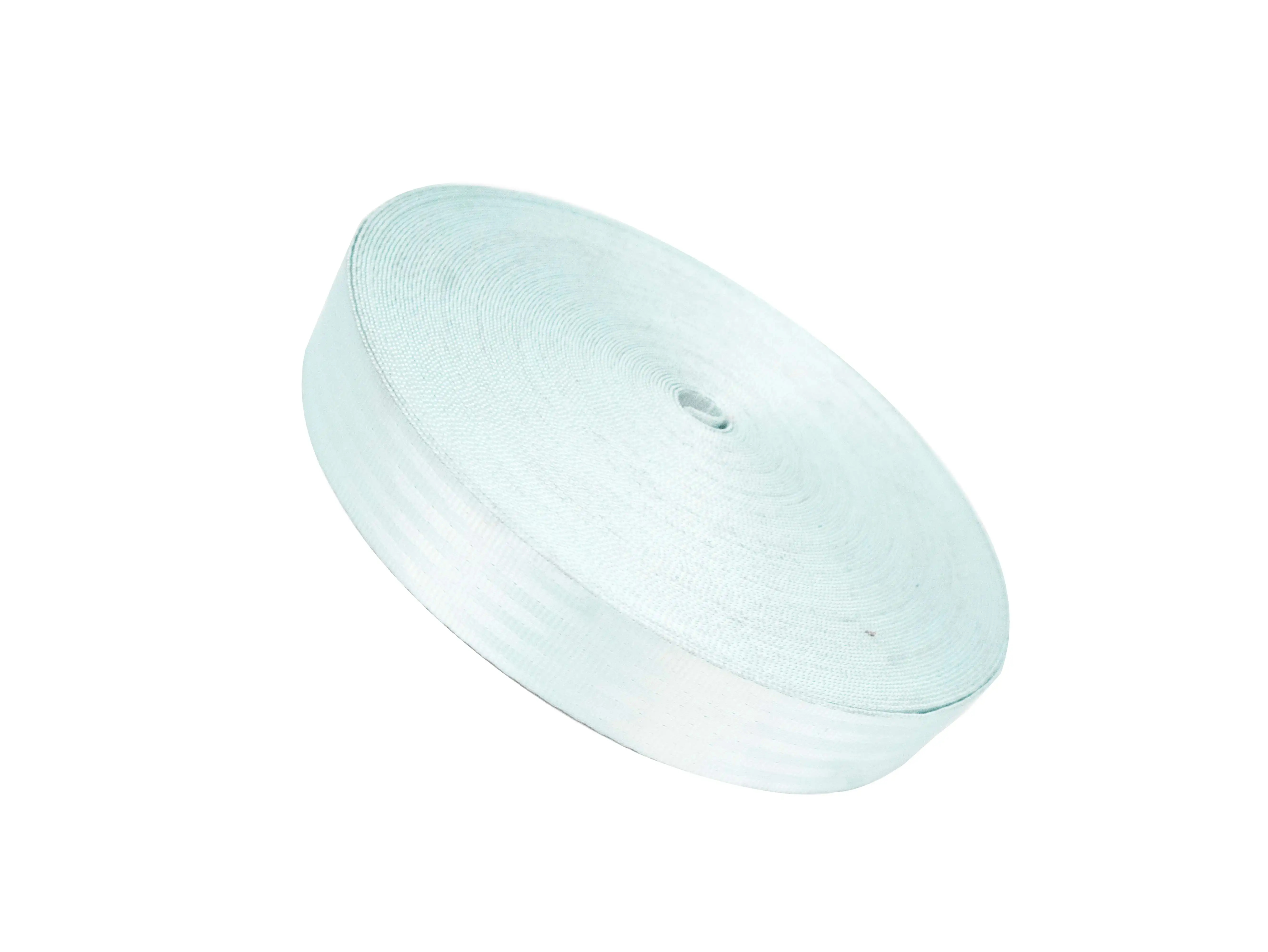 100% polyester - Garment & Processing Accessories  - White Webbing 25mm - Ready To Export From Vietnam