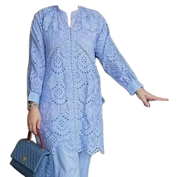 Mono-Color Co-Ord Summer dresses For Women  Stitched Kurta Design Trendy Stylish henna Color Suit Heavy fabric.