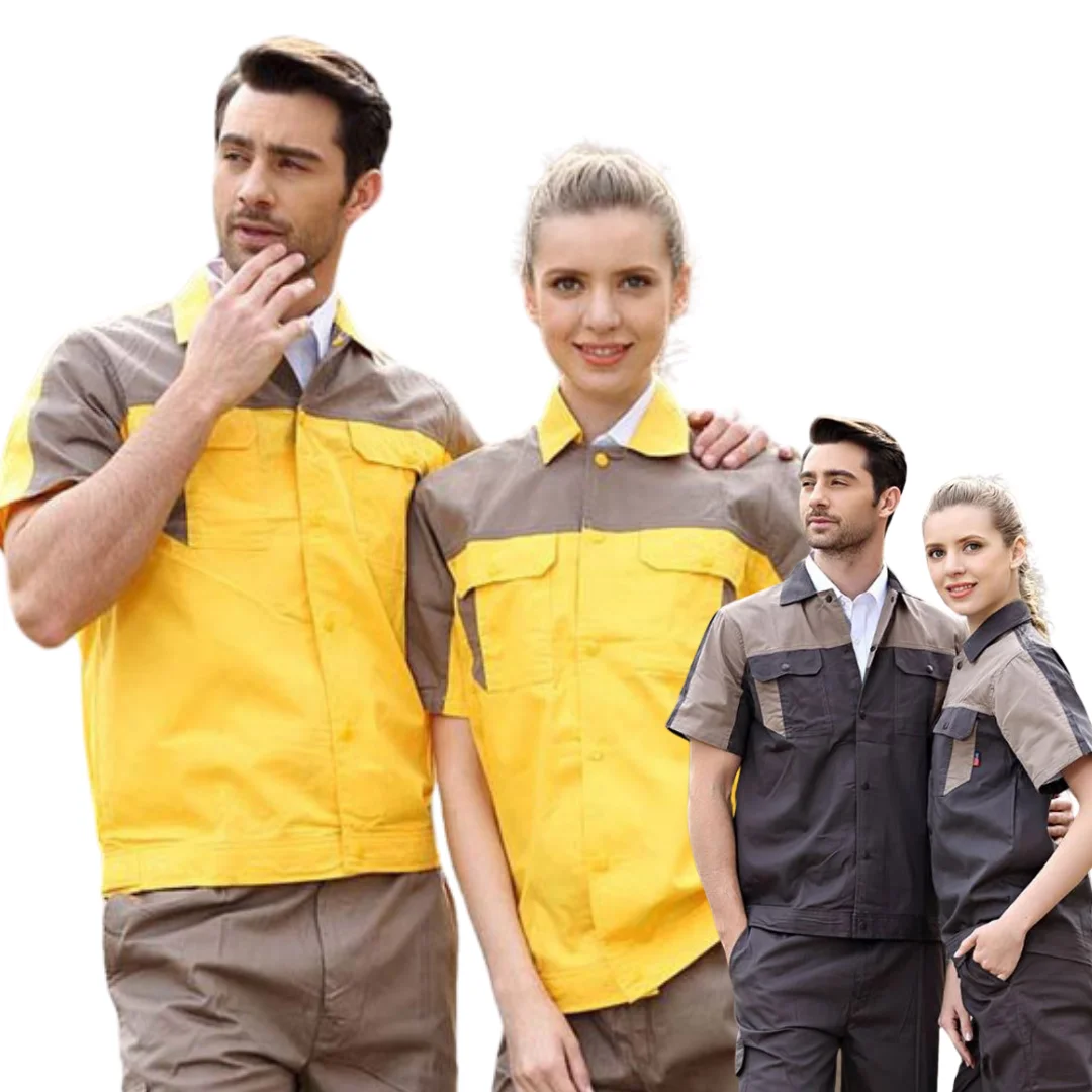 VN MANUFACTURER work clothes construction oil field & gas car wash plus size working clothes uniform jacket FMF factory LOW MOQ
