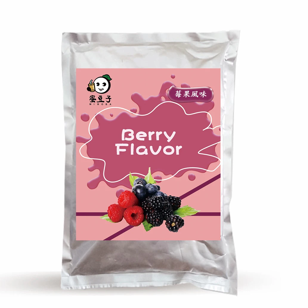 Taiwan Berry Iced Black Tea Premix Instant Powder