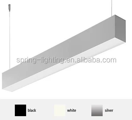 Seamless linkable LED Linear light 40w 50w 60w 2ft 3ft 4ft 1200mm linear office lighting led lamp