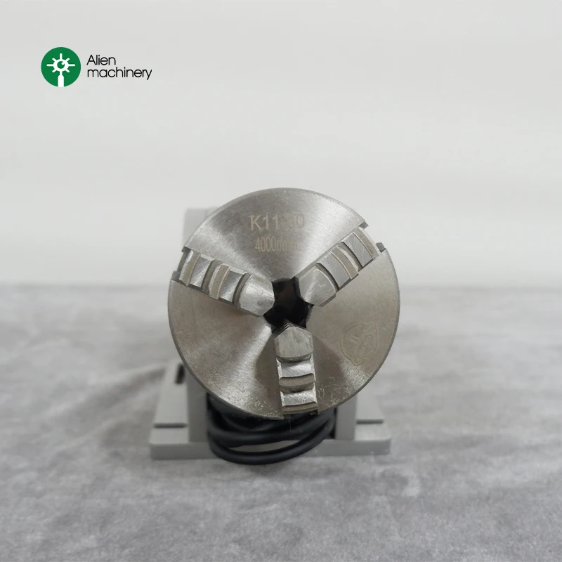 2m Cable Length Short Rotary Axis D80 Fixtures CNC Mills Rotary Axis Marking Machines Attachment Engraving Tools