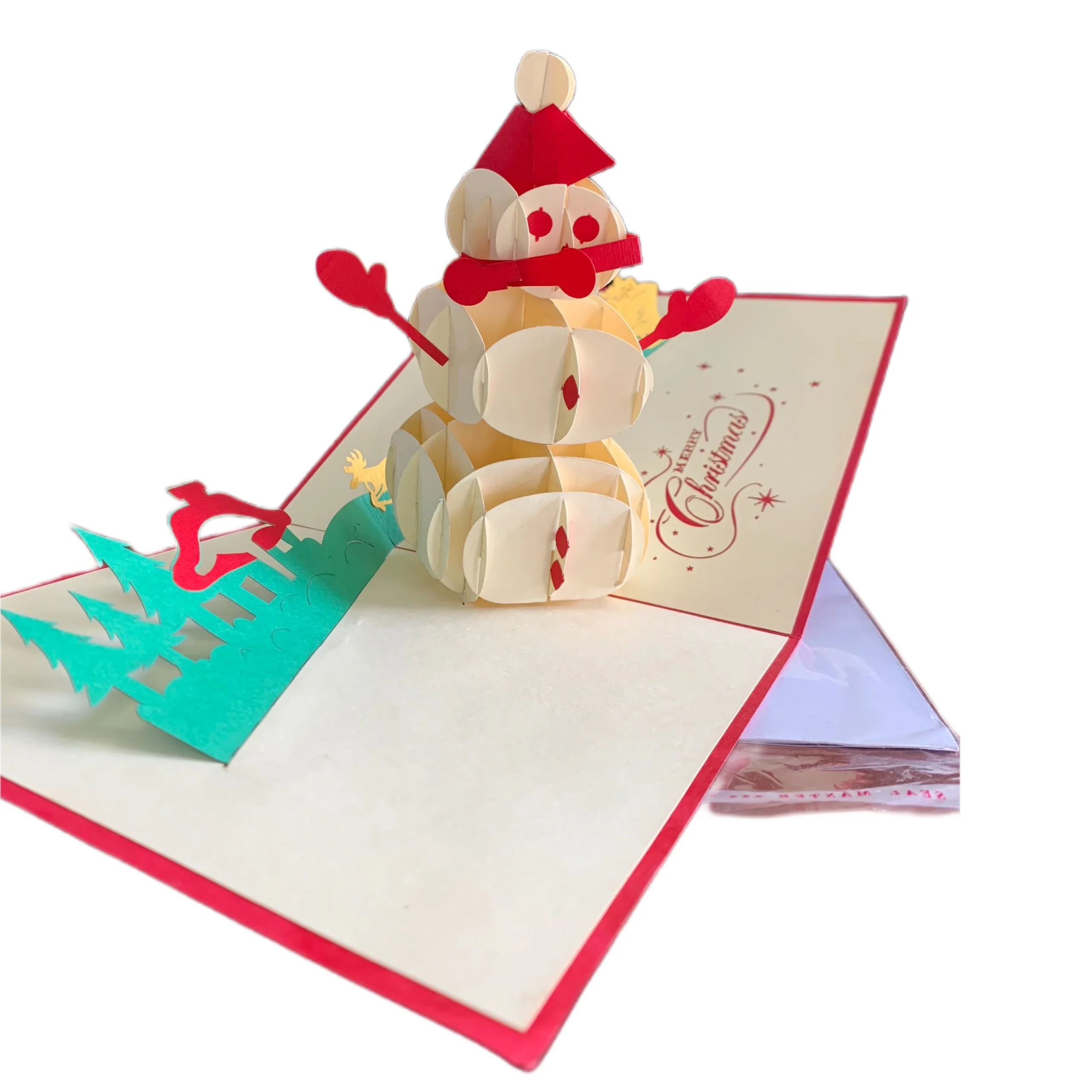 [Xmas choice] Wholesale 3D Christmas Pop-Up Greeting Cards from Vietnam-Distinctive Designs to Elevate Your Holiday Celebrations