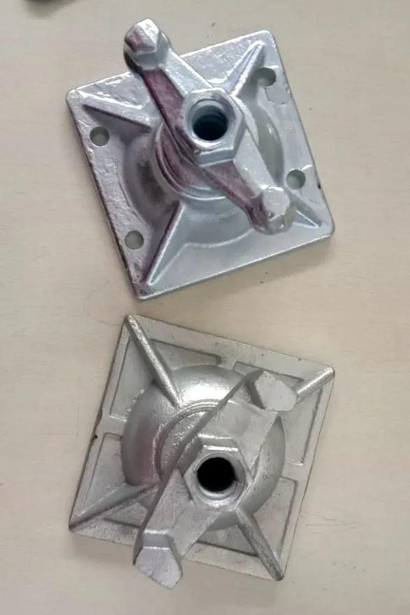Hot Selling Combination Plate with Wing Nut Tie Rod Plastic and Steel Formwork Accessories