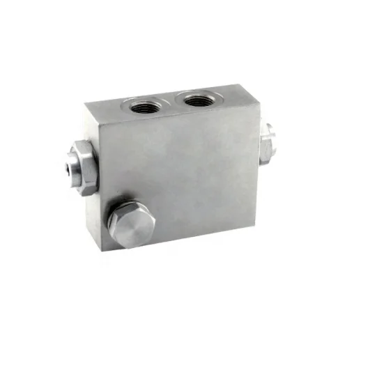 VBPDE A FLV Steel Hydraulic High Pressure Control Fittings  Double Pilot Check Valve