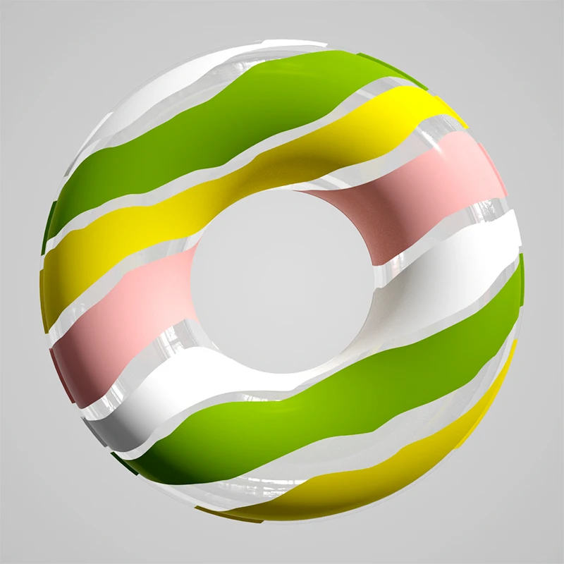 Customized Inflatable Rings for Adults Kids Pool Float Tube Summer PVC Beach Party Swim Ring Float Inflatable Swim Ring