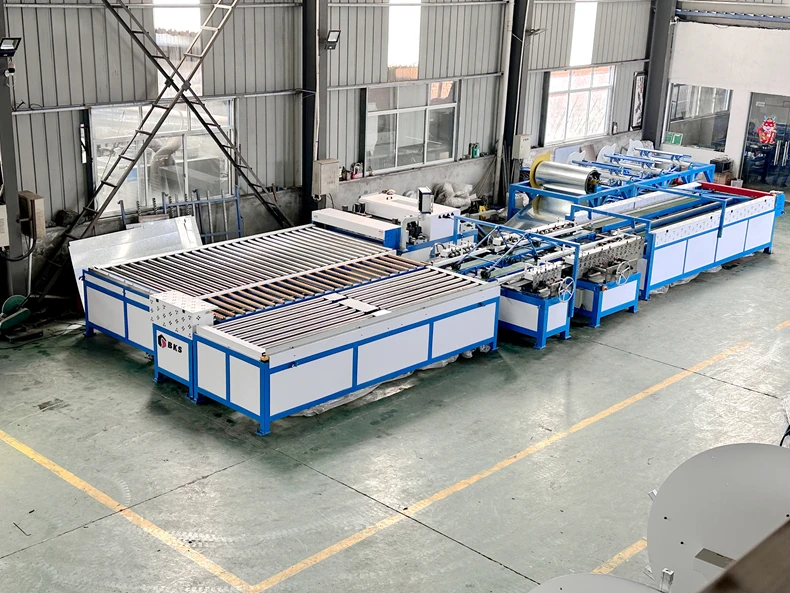 U Shape Auto Duct Production Line 6 for Making Square HVAC Duct and Ventilation ducts