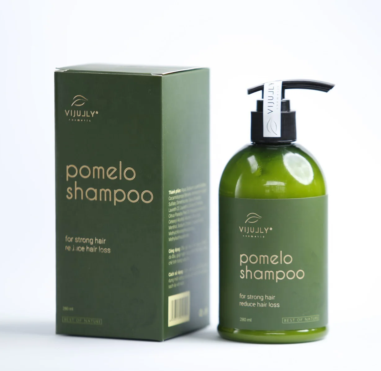Шампунь Pomelo с фирменной торговой маркой для ухода за волосами экстракты шампуня эфирные масла волос и кожи головы во Вьетнаме 3 года 350 г 280 мл