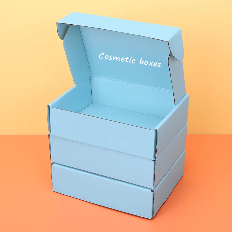 Free Sampling Factory Wholesale Customized Color Printed Toy Cardboard Mailing Box Clothes Packaging Express Shipping Carton