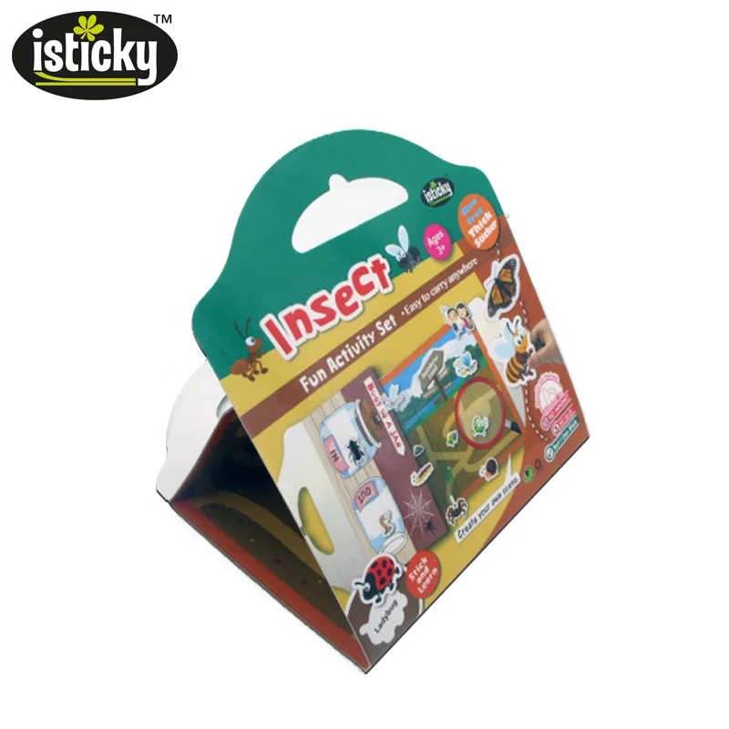 isticky TPE sticker, kids learning game sticker,scene game sticker for educational toys