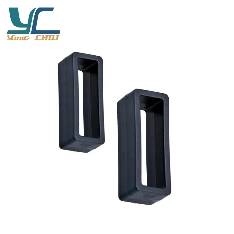 Пластиковая Цветная квадратная петля держателя ремня 3/8 дюйма