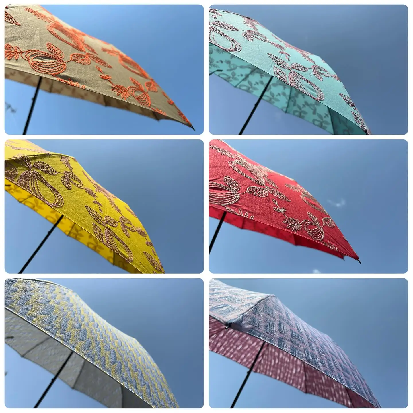 Japanese Print Sun Umbrella Sum protection Japanese umbrella Handmade