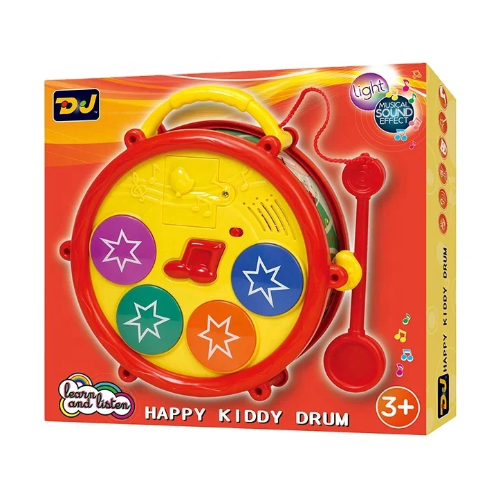 Creative Drum Toy Instrument Musical Toy for Baby Electronic Unisex ABS  educational Toy Birthday Gift for Girl Boy