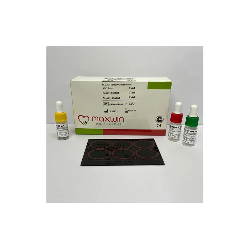 Reasonable Price of Widely Selling Accurate Ready to Use Maxwin ASO Latex Slide Test Kit Reagent for World Wide Purchasers