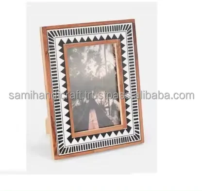 Durable and Best quality Beautifully Handmade Antique Bone Inlay Photo Frame bone inlay photo frames & picture album