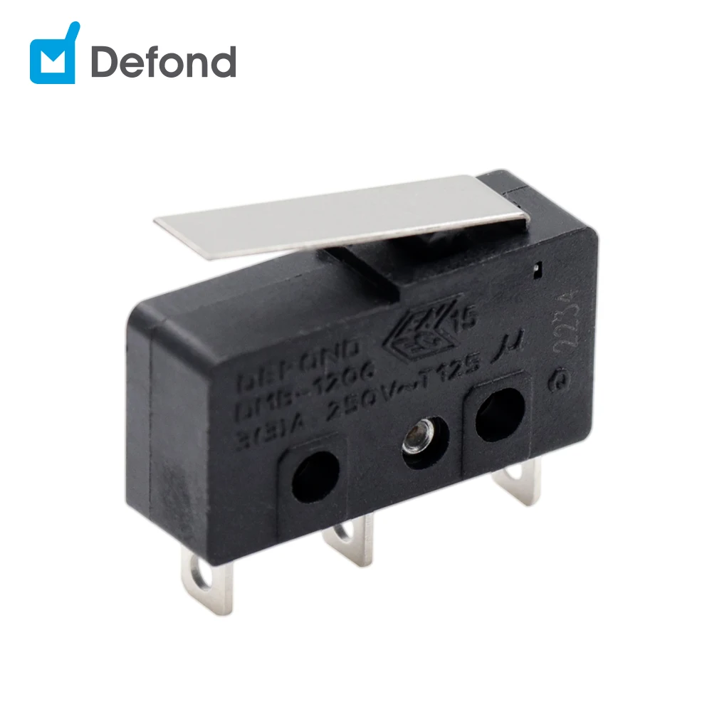 Defond микропереключатель DMB-1210-C-AAA32-09R основной переключатель 70gf Макс 250v микро выключатели