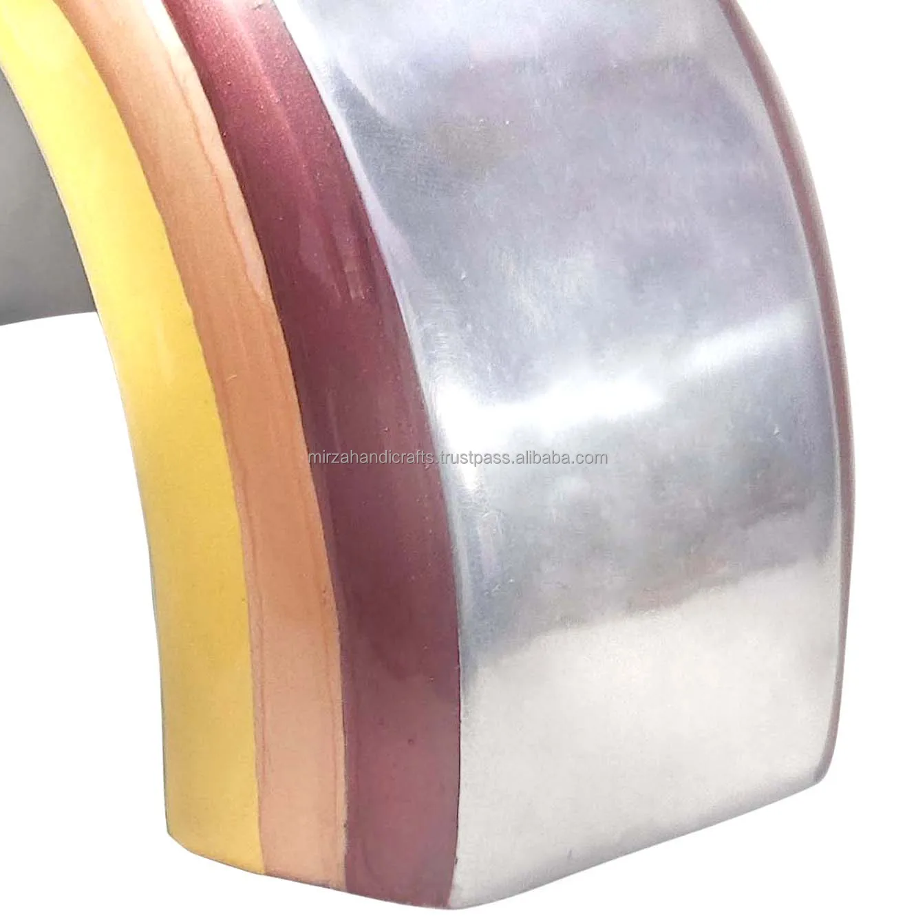 Adult Funeral Memorial Rainbow Cremation Urns for Human Ashes Brass Handcrafted Urn