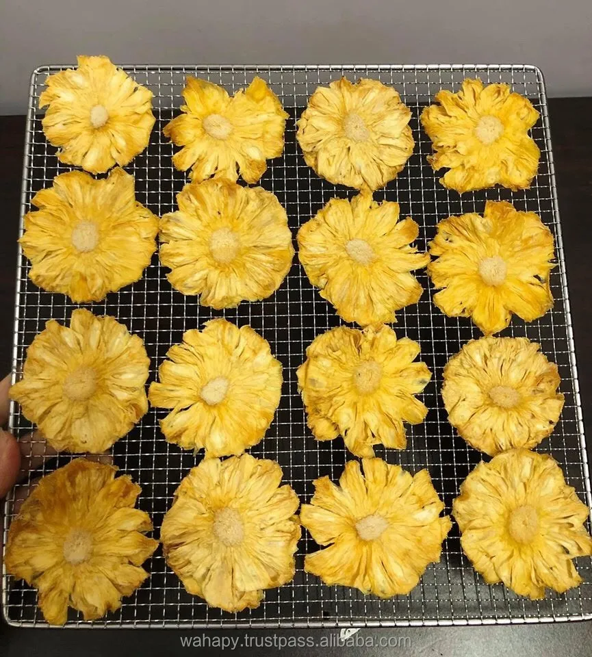 Упаковка сушеных фруктов, кольцо из ананаса с низким содержанием сахара от фруктов, Вьетнам