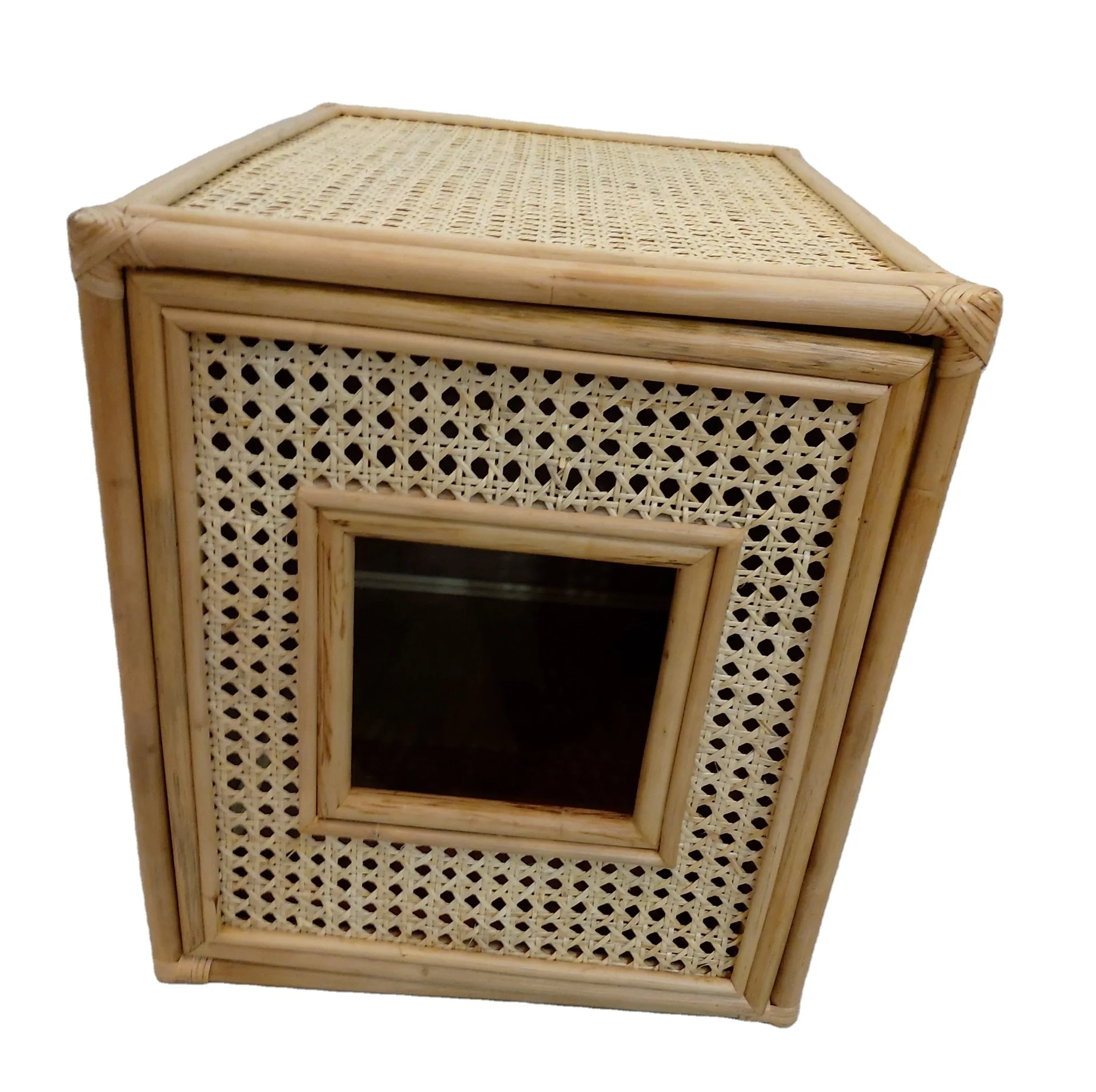Wholesales Natural Rattan Pet House, Home Decor Accessories  Made In Vietnam