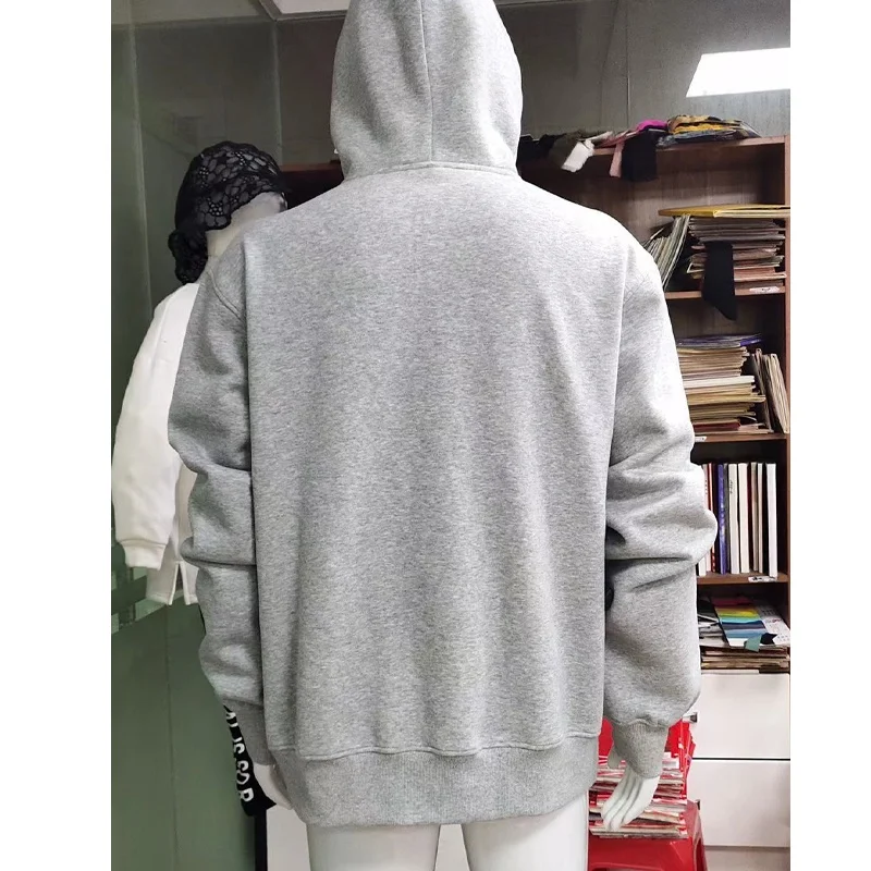 2021 винтажные хлопковые толстовки с логотипом на заказ 320 GSM