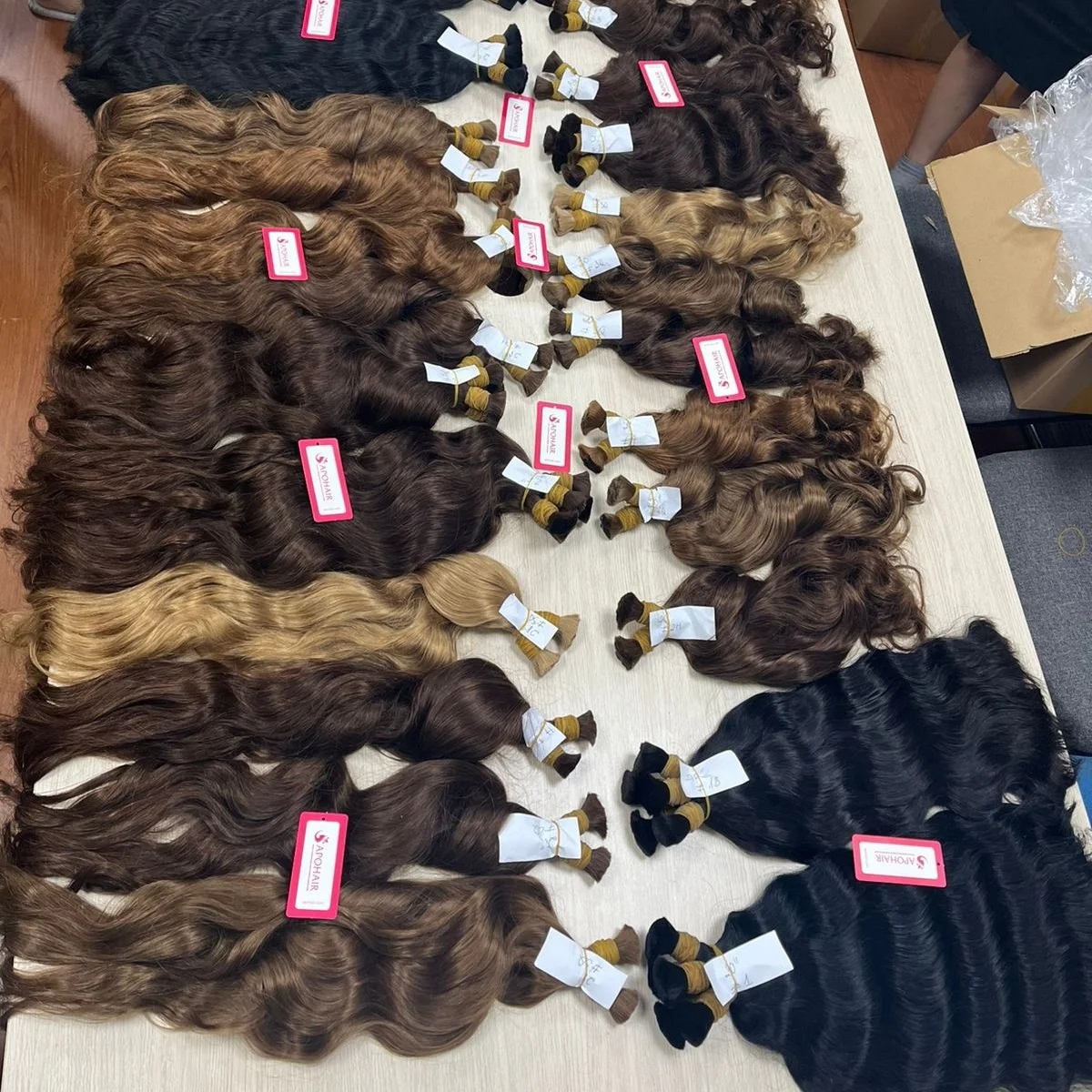 100% BEST BULK  HAIR FROM APOHAIR COMPANY