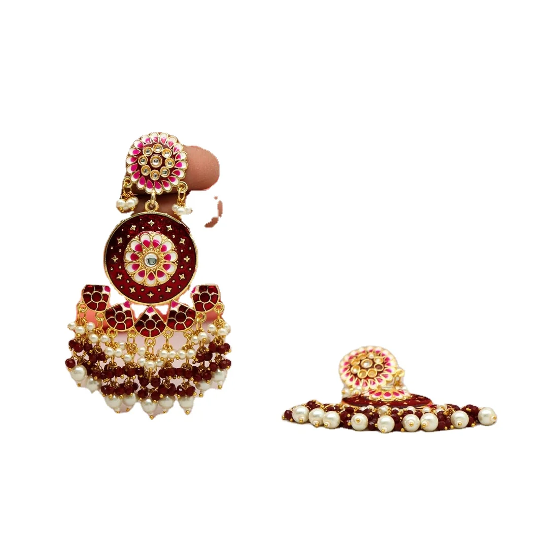 beautiful meenakari Earrings