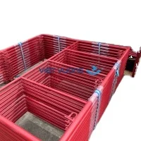 High Standard Powder Coating Stable Scaffolding Frame System H Frame - Scaffolding SS400 Steel 2 Years Made in View Nam for Sale