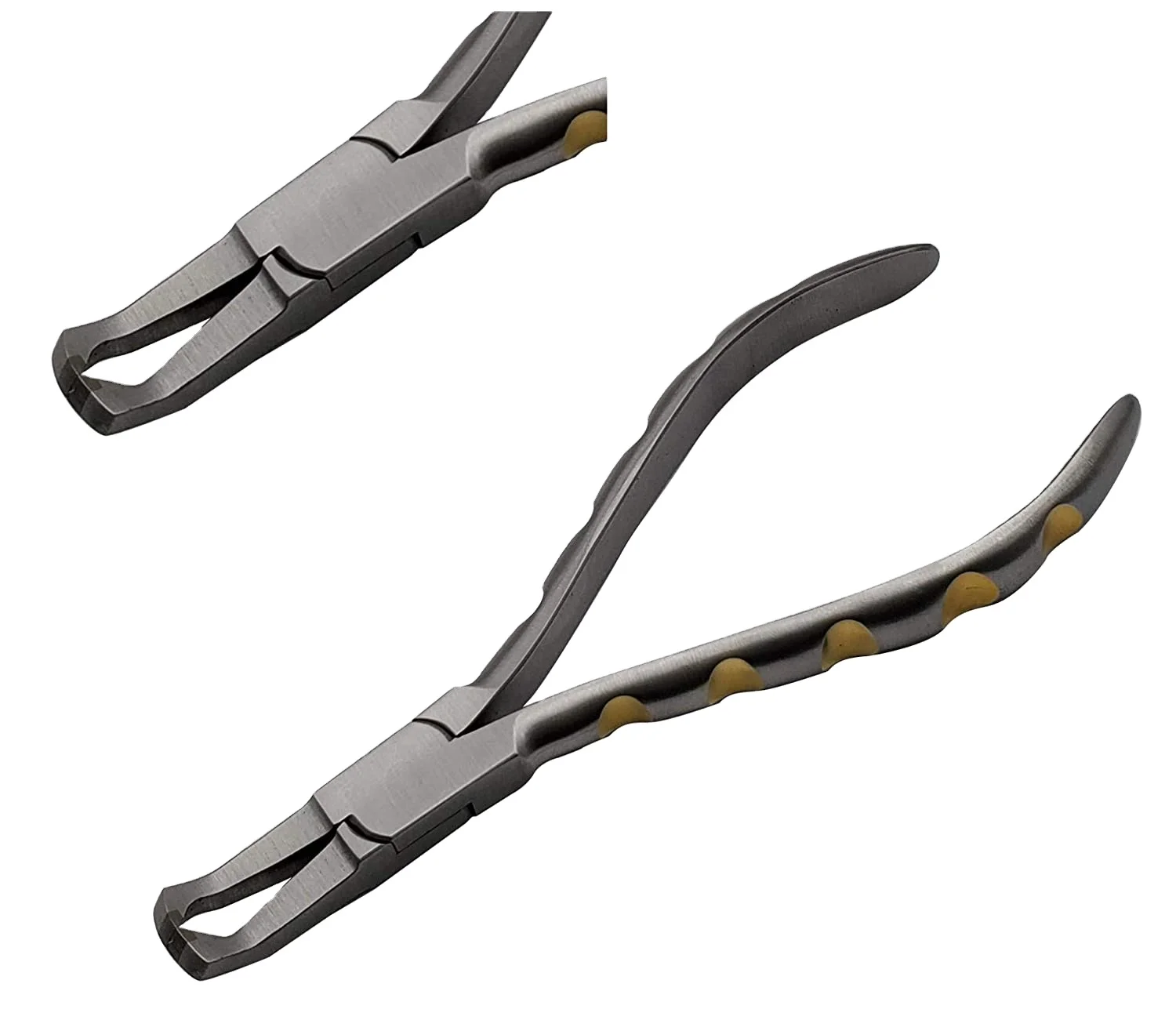 dental orthodontic bracket remover pliers for back teeth inner side brackets of teeth with tungsten carbide tip