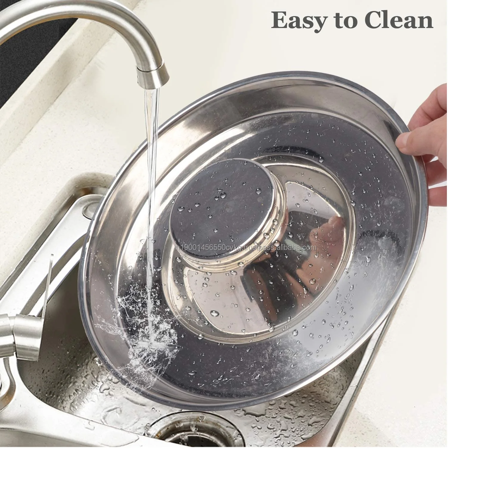 Buy Stainless Steal Made Puppy Bowl Feeding Food and Water Weaning Bowls For Home Pets Uses By India Exporters