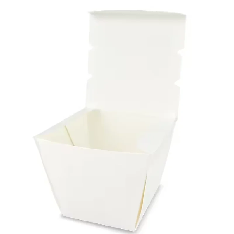 Самая популярная белая коробка для еды на вынос может быть помещена в любые блюда которые являются дерзкими и горячими