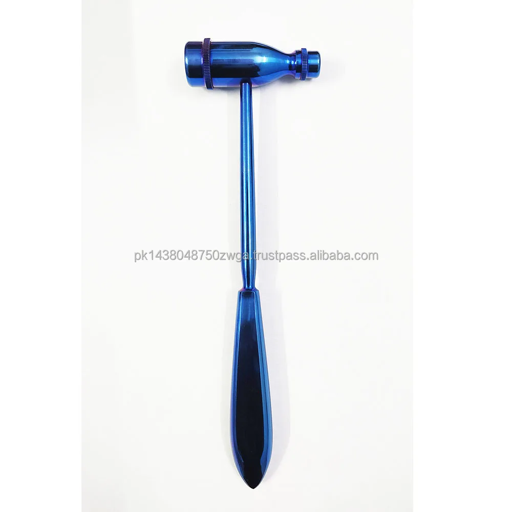 Diagnostic Hammers Stainless Steel Neurological Reflex Hammers Tromner Hammer for Neuro Surgery