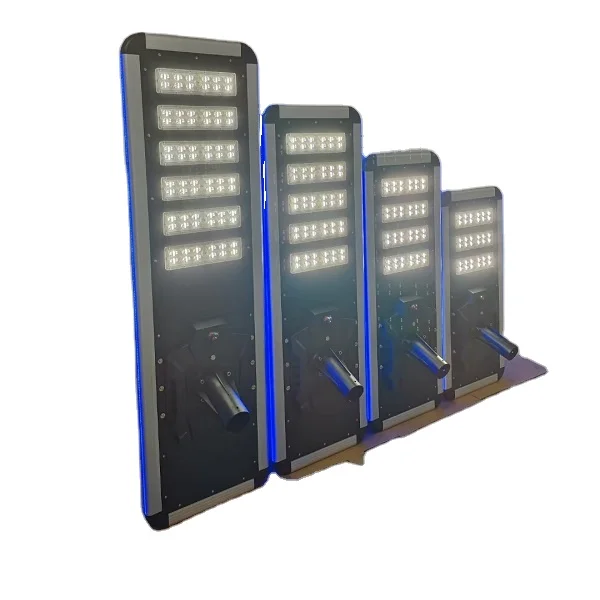 200W Outdoor Solar LED Street Light Integrated Street Light for Road and Garden Use with Radar Sensor Motion PIR Sensor