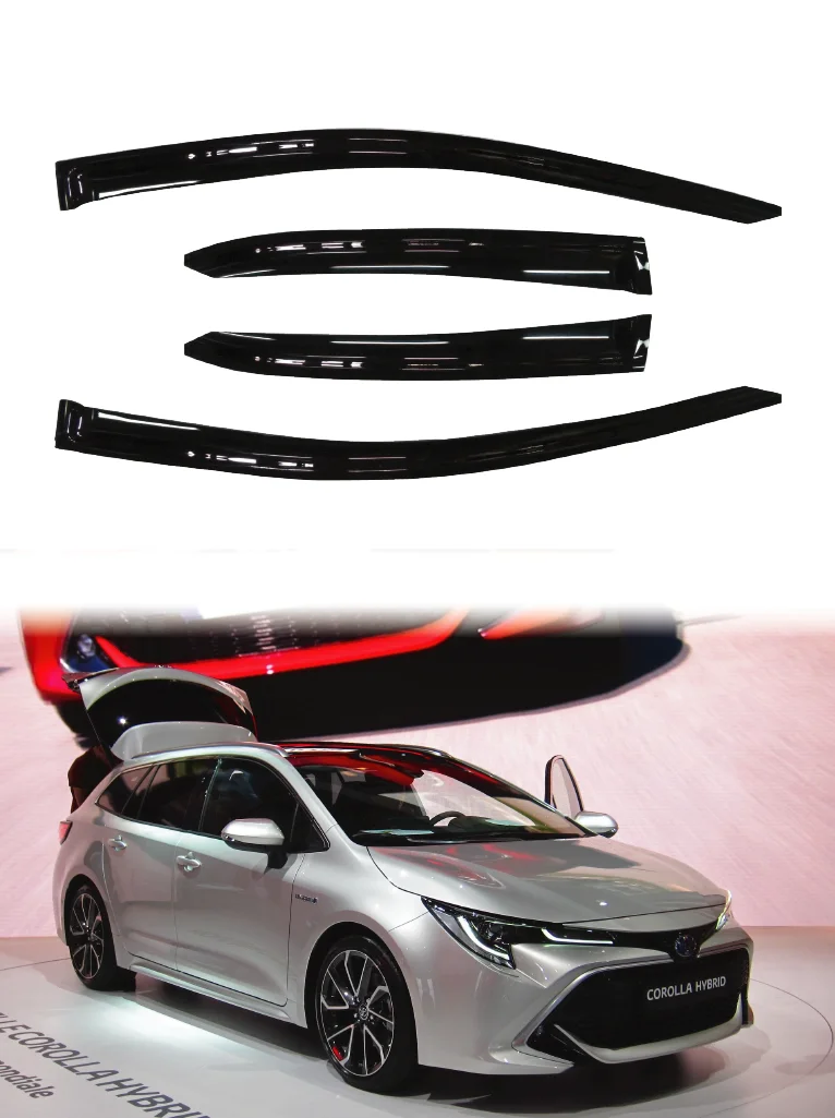 For Toyota Corolla Auris Hatchback 2019-ON  Window Visor Vent Shade Guard Deflector