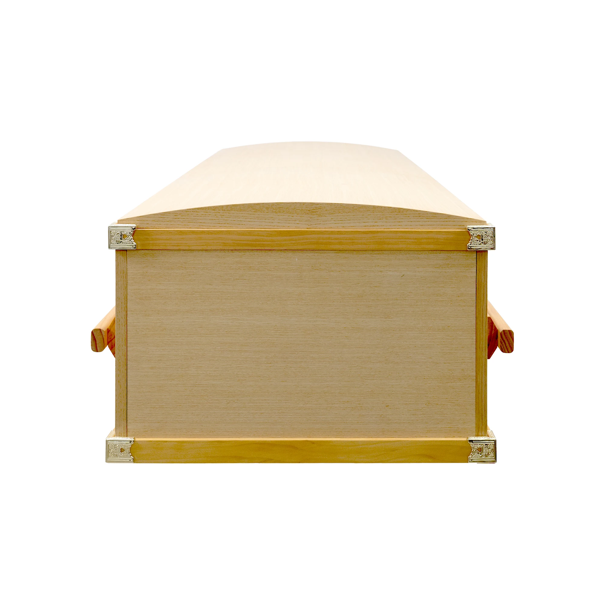 Modern Biodegradable Wooden Coffin Eco-Friendly and Customizable for Adults Made in Vietnam Funeral Supplies
