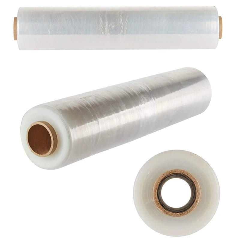 PE High Quality Stretch Wrap Film  Transparent Moisture Proof Pallet Wrapping Fill Customized Wholesale Price Vietnam Factory
