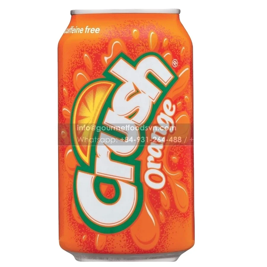 Wholesale CRUSH SODA FRESH ORANGE  Flavor 355ml with best price