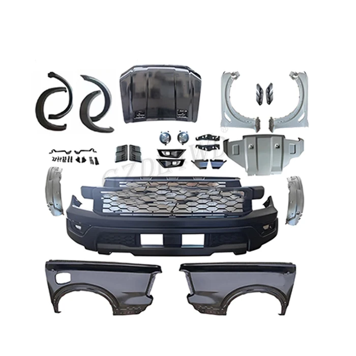 GZDL4WD Facelift Tuning For Ranger 2022 XLT Upgrade To Wildtrak Body Kit